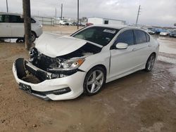 Honda Accord salvage cars for sale: 2017 Honda Accord Sport