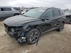 Salvage cars for sale at Kansas City, KS auction: 2024 Hyundai Tucson Limited