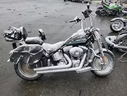 Salvage motorcycles for sale at Pennsburg, PA auction: 2008 Harley-Davidson Flstf