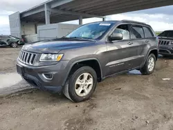 Salvage cars for sale at West Palm Beach, FL auction: 2015 Jeep Grand Cherokee Laredo