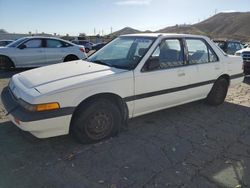 Salvage cars for sale at Colton, CA auction: 1987 Honda Accord LX