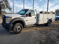 Salvage trucks for sale at Riverview, FL auction: 2016 Ford F550 Super Duty