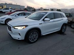 Salvage cars for sale at Martinez, CA auction: 2023 Infiniti QX50 Luxe