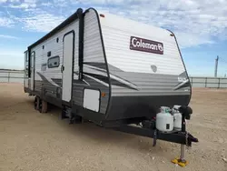 Salvage trucks for sale at Abilene, TX auction: 2021 Coleman Travel Trailer