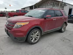 Salvage cars for sale at Corpus Christi, TX auction: 2013 Ford Explorer Limited