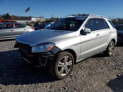 Mercedes-Benz m-Class salvage cars for sale: 2014 Mercedes-Benz ML 350 Bluetec