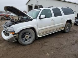 Salvage cars for sale at Portland, MI auction: 2002 Chevrolet Suburban K1500