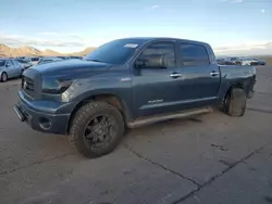 Salvage cars for sale at North Las Vegas, NV auction: 2007 Toyota Tundra Crewmax Limited