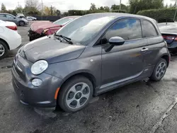 Fiat 500 salvage cars for sale: 2014 Fiat 500 Electric