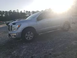 Salvage cars for sale at Ellenwood, GA auction: 2019 Nissan Titan S