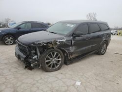 Salvage cars for sale at Kansas City, KS auction: 2016 Dodge Durango Limited