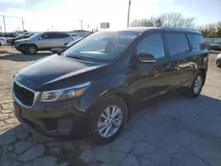 Salvage cars for sale at Oklahoma City, OK auction: 2016 KIA Sedona LX