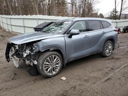 2022 Toyota Highlander Platinum en venta en Center Rutland, VT