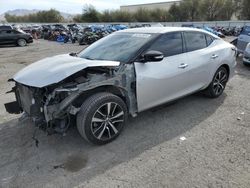 Salvage cars for sale at Las Vegas, NV auction: 2021 Nissan Maxima SV