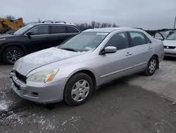 Salvage cars for sale at Duryea, PA auction: 2007 Honda Accord LX