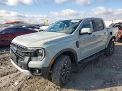 Salvage cars for sale at Cahokia Heights, IL auction: 2024 Ford Ranger Lariat