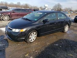 Salvage cars for sale at auction: 2007 Honda Civic LX