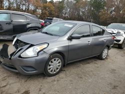 Salvage cars for sale at Austell, GA auction: 2017 Nissan Versa S