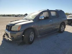 Salvage cars for sale from Copart San Antonio, TX: 2007 Nissan Armada SE