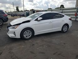 Salvage cars for sale at Miami, FL auction: 2019 Hyundai Elantra SE