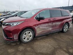 Vehiculos salvage en venta de Copart Cleveland: 2022 Toyota Sienna XSE