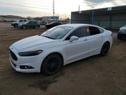 Carros salvage a la venta en subasta: 2016 Ford Fusion SE