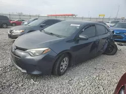 2015 Toyota Corolla ECO en venta en Cahokia Heights, IL