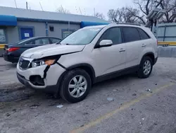 Salvage cars for sale at Wichita, KS auction: 2012 KIA Sorento Base