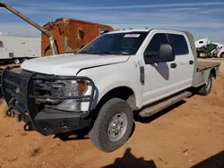 Salvage trucks for sale at Andrews, TX auction: 2021 Ford F350 Super Duty