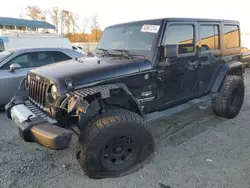 Salvage cars for sale at Spartanburg, SC auction: 2012 Jeep Wrangler Unlimited Sahara