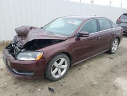 Salvage cars for sale at Newton, AL auction: 2013 Volkswagen Passat SE