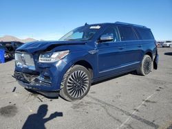 Salvage cars for sale at North Las Vegas, NV auction: 2020 Lincoln Navigator L Black Label