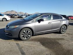 Salvage cars for sale at North Las Vegas, NV auction: 2015 Honda Civic EX