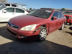 2007 Honda Accord EX en venta en Albuquerque, NM