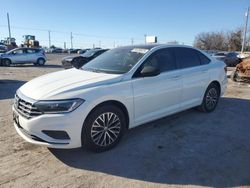 Salvage cars for sale at Oklahoma City, OK auction: 2019 Volkswagen Jetta SEL