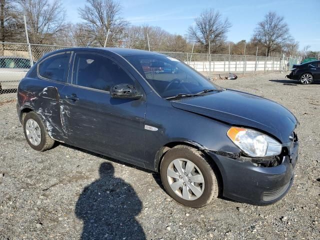 2010 Hyundai Accent Blue