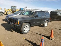 Salvage cars for sale at Brighton, CO auction: 2001 Jeep Cherokee Classic