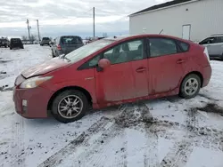 Salvage cars for sale at Portland, MI auction: 2011 Toyota Prius