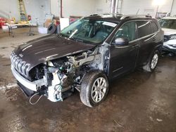 Salvage cars for sale at New Britain, CT auction: 2015 Jeep Cherokee Latitude