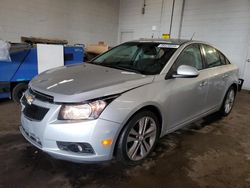 Chevrolet salvage cars for sale: 2012 Chevrolet Cruze LTZ