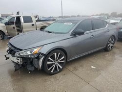 Salvage cars for sale from Copart Grand Prairie, TX: 2021 Nissan Altima SR