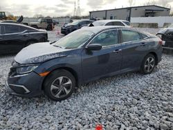 Salvage cars for sale from Copart Cleveland: 2021 Honda Civic LX