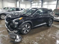 Salvage cars for sale at Ham Lake, MN auction: 2021 Nissan Rogue Platinum