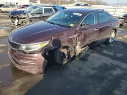 KIA salvage cars for sale: 2017 KIA Optima LX