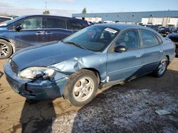 Salvage cars for sale at Woodhaven, MI auction: 2005 Ford Taurus SE