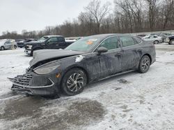 Salvage cars for sale at Ellwood City, PA auction: 2023 Hyundai Sonata Hybrid