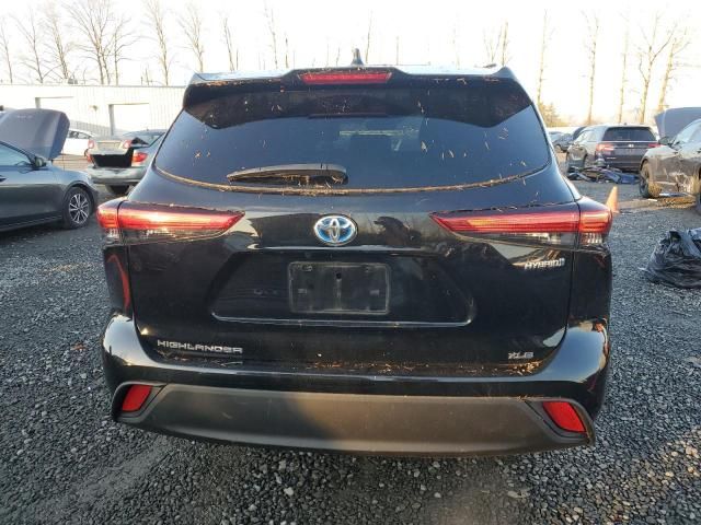 2021 Toyota Highlander Hybrid XLE