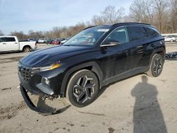 Salvage cars for sale at Ellwood City, PA auction: 2022 Hyundai Tucson Limited