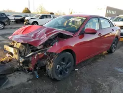 Hyundai Vehiculos salvage en venta: 2023 Hyundai Elantra Blue