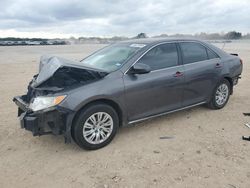 Salvage cars for sale at San Antonio, TX auction: 2014 Toyota Camry L